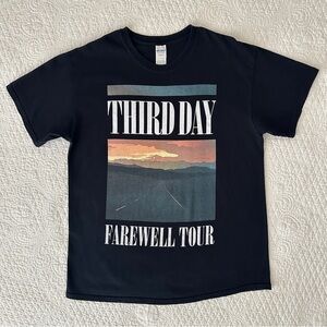 Third Day Farewell Tour 2018 T-Shirt Size Large